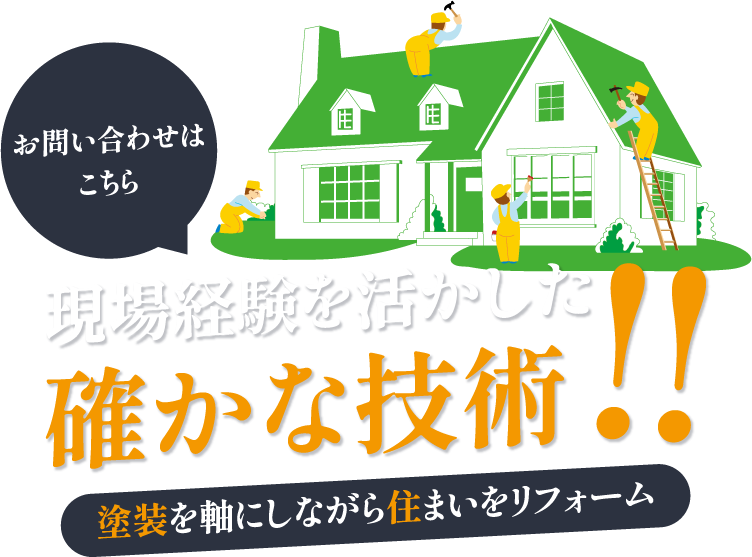 現場経験を活かした確かな技術